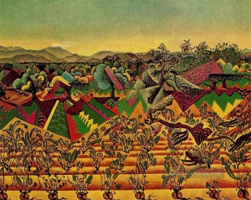 Mont roig Weinberge und Olivenbaum Joan Miró Ölgemälde